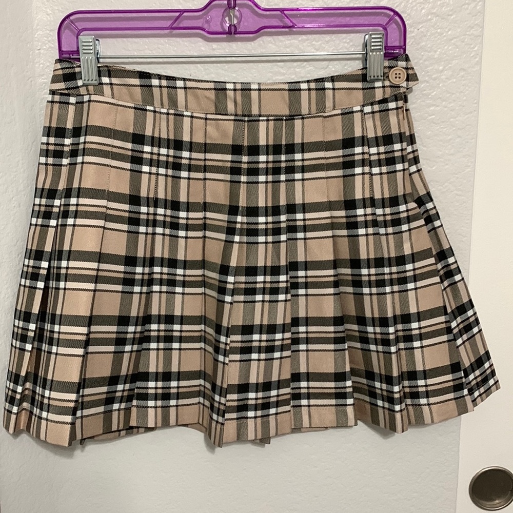 Plaid skirt
